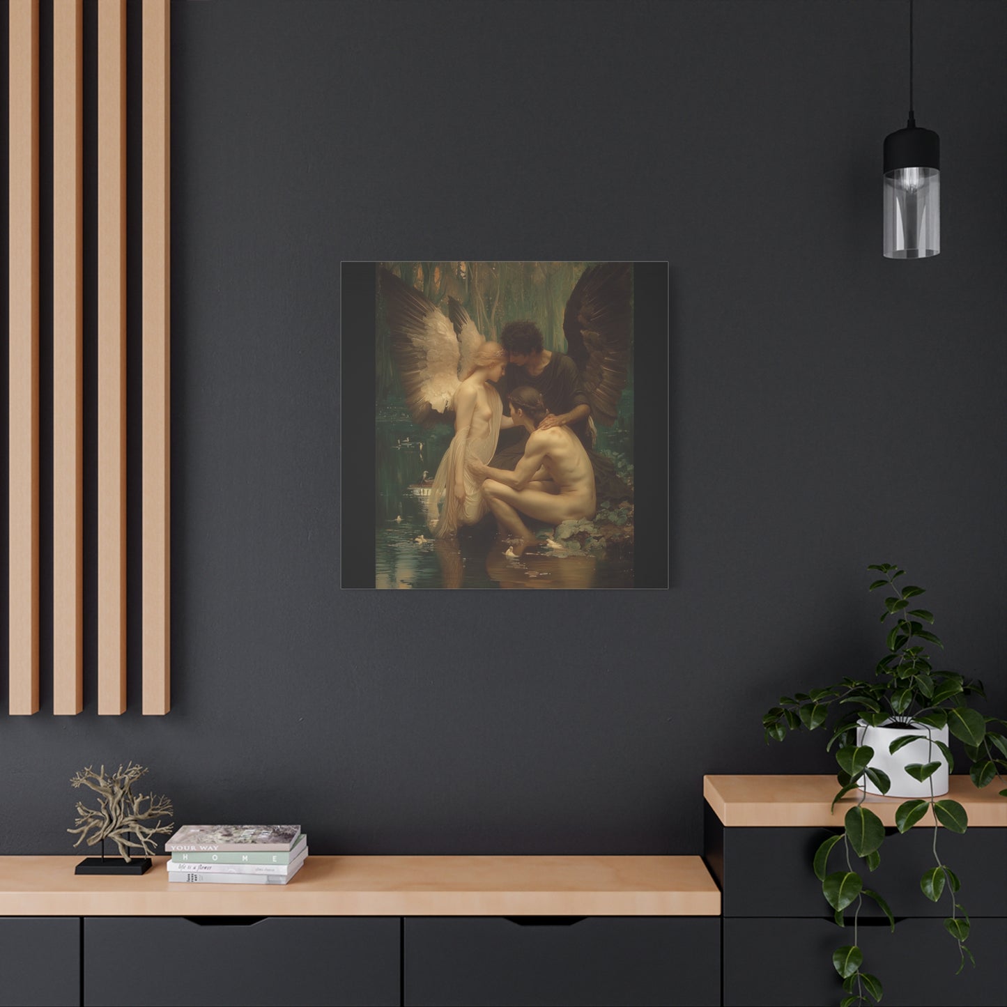 Whispering Shadows Canvas Print