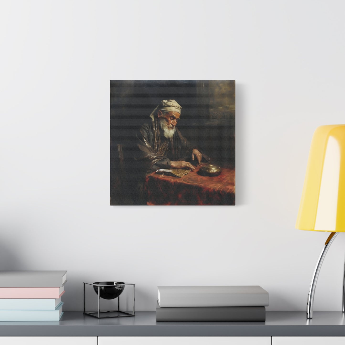 The Elder's Enigma Canvas Print