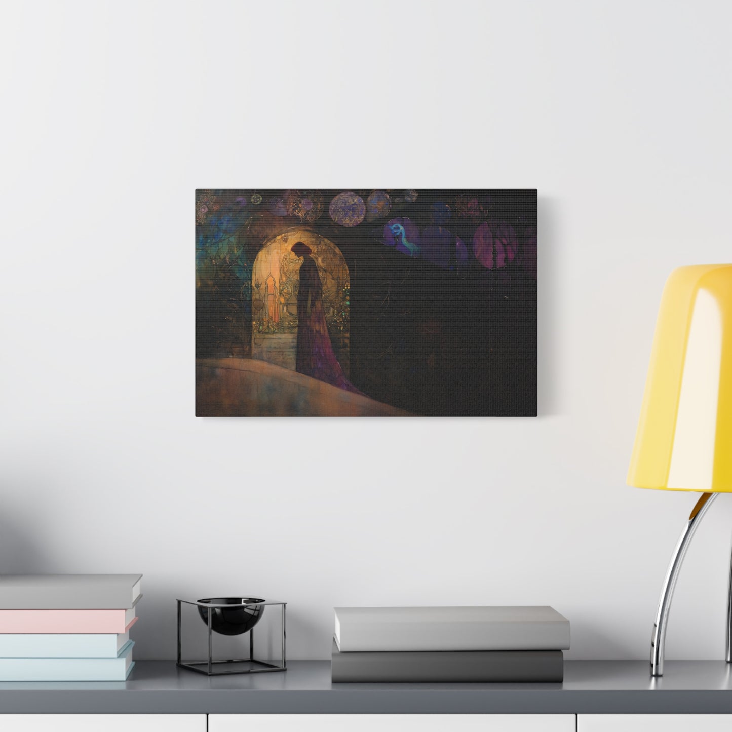 The Veil's Whisper Canvas Print