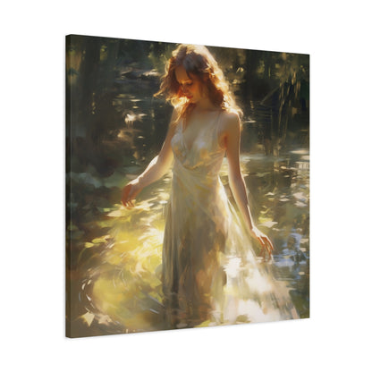 Whispering Depths Canvas Print