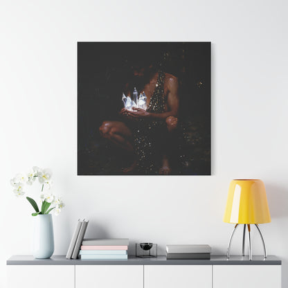 The Crystal Guardian Canvas Print