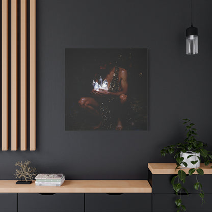 The Crystal Guardian Canvas Print