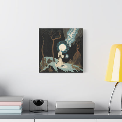 The Moon's Whisper Canvas Print