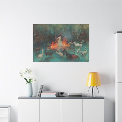 Elven Enchantment Canvas Print