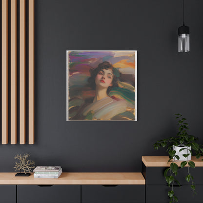 Lady of the Silken Veil Canvas Print