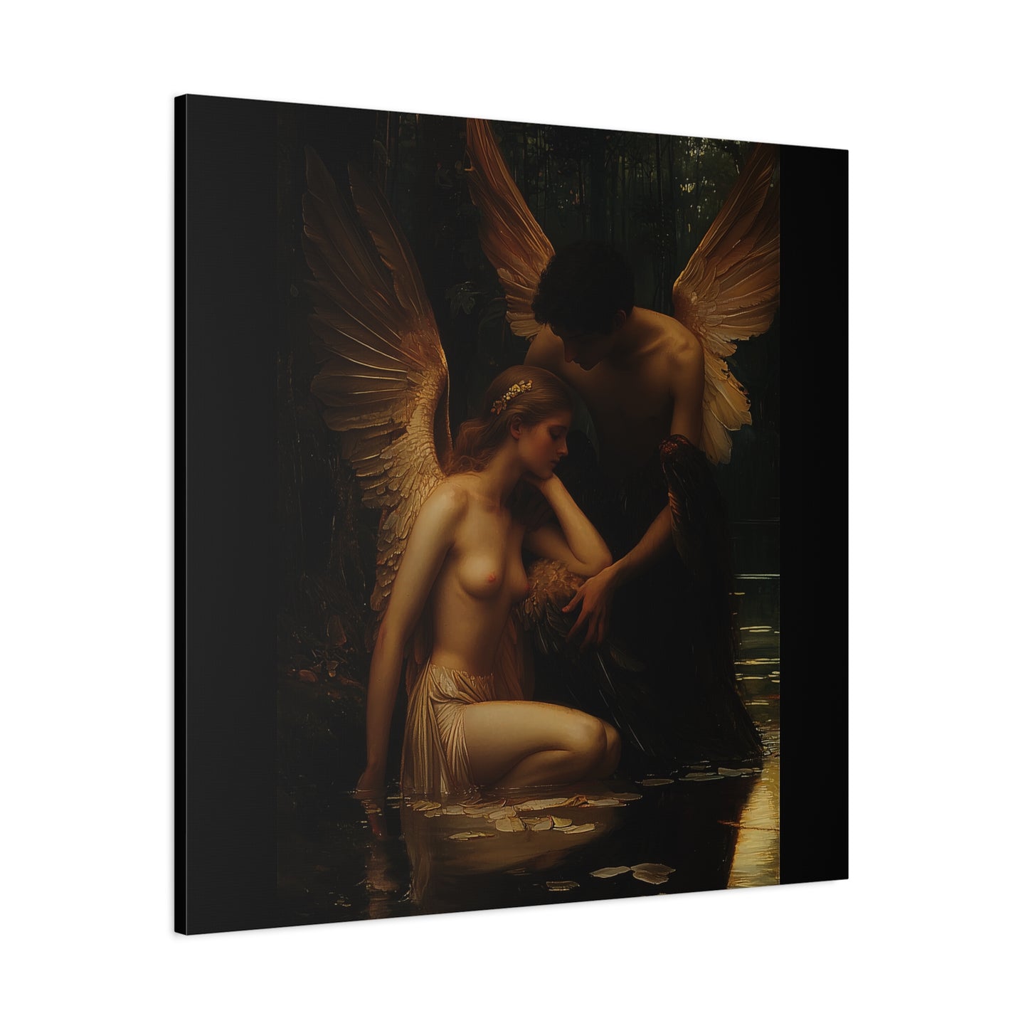 Twilight Embrace Canvas Print