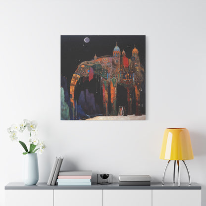 Night's Majesty Canvas Print