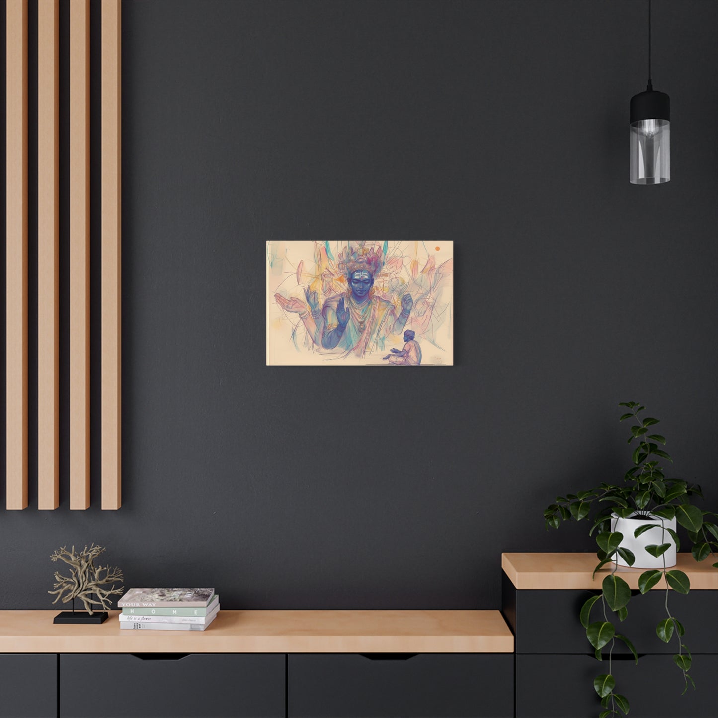 Silent Worship Canvas Print