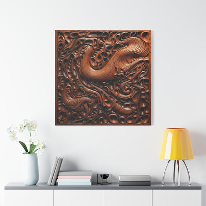 The Hidden Flow Canvas Print