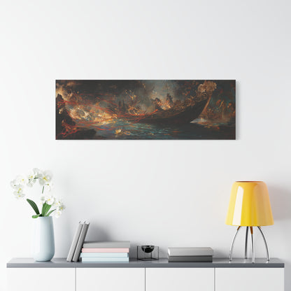 Into the Abyss Canvas Print