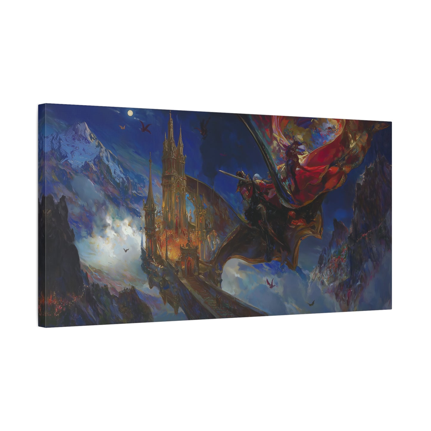 Night’s Majesty Canvas Print