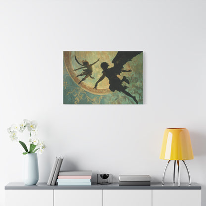 The Dance of Shadows Canvas Print