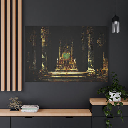 Seat of the Eldar Canvas Print