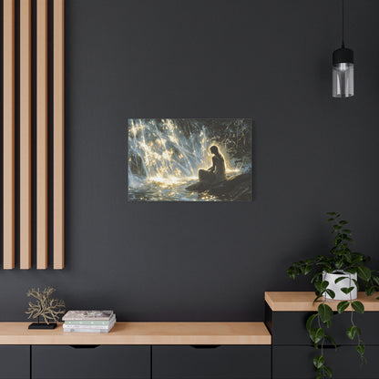 Silent Stream Canvas Print