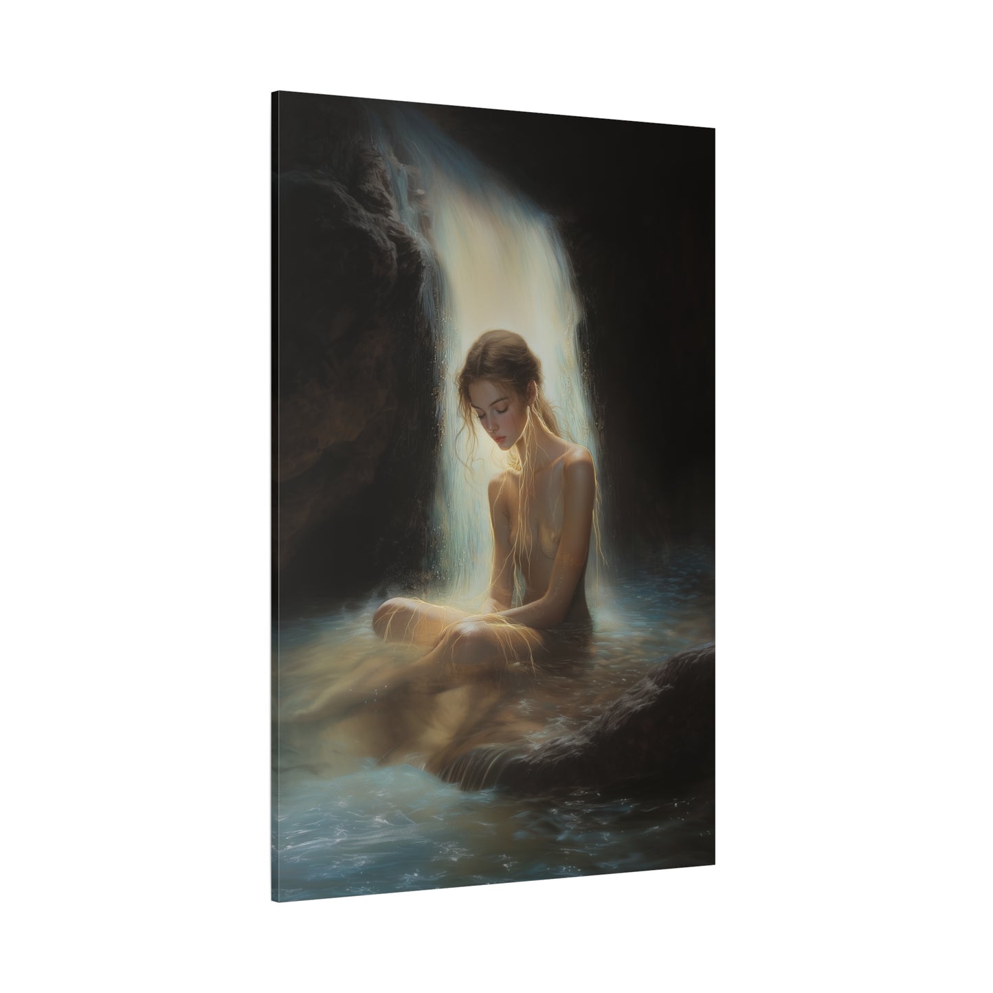 Eldritch Cascade Canvas Print