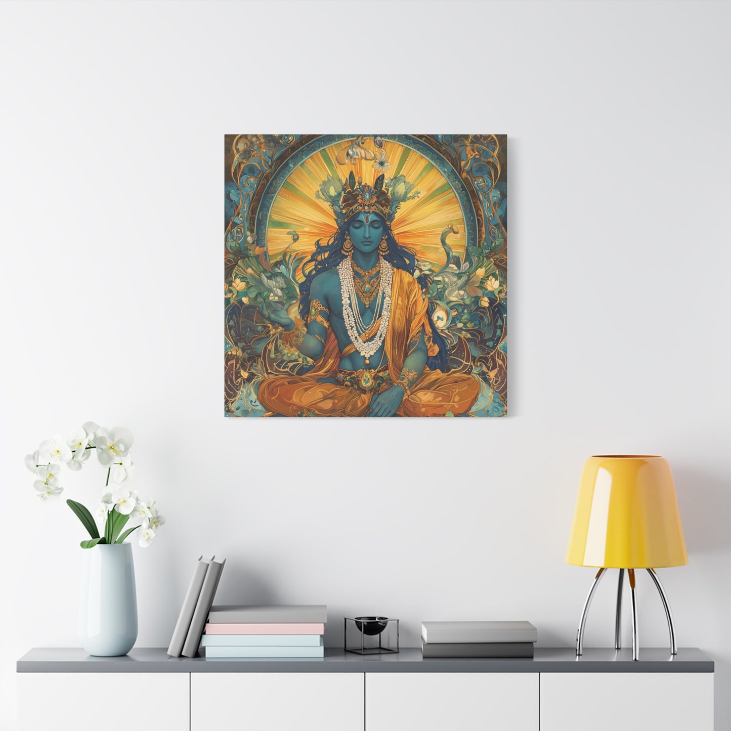 Sunlit Silence Canvas Print