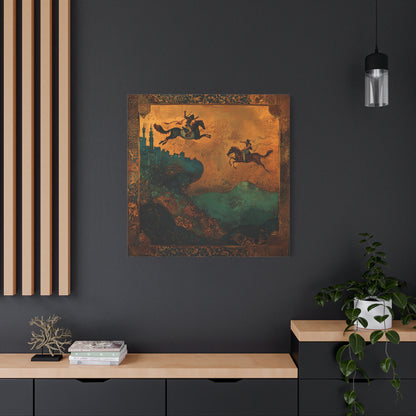 Riders of Midnight Canvas Print