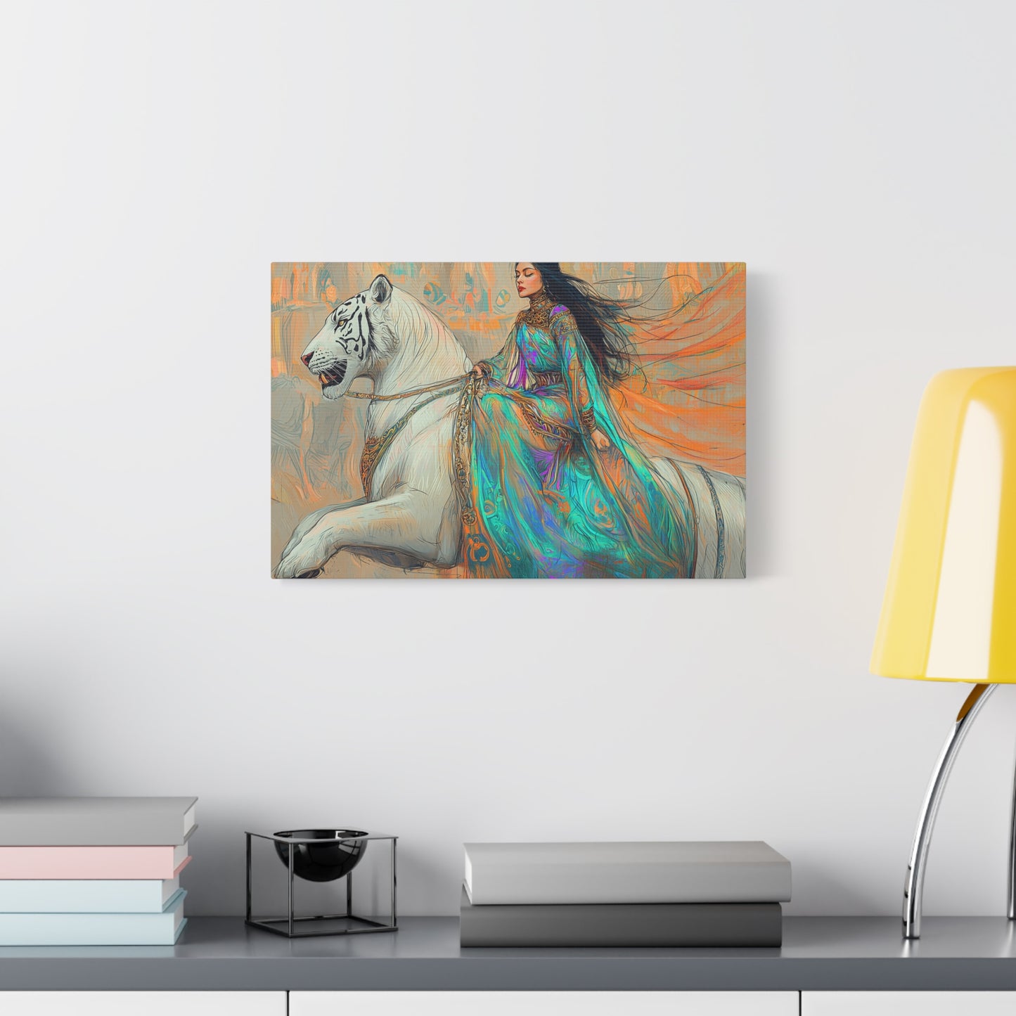 Fierce Journey Canvas Print