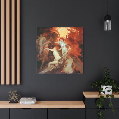 Dance of Shadows Canvas Print