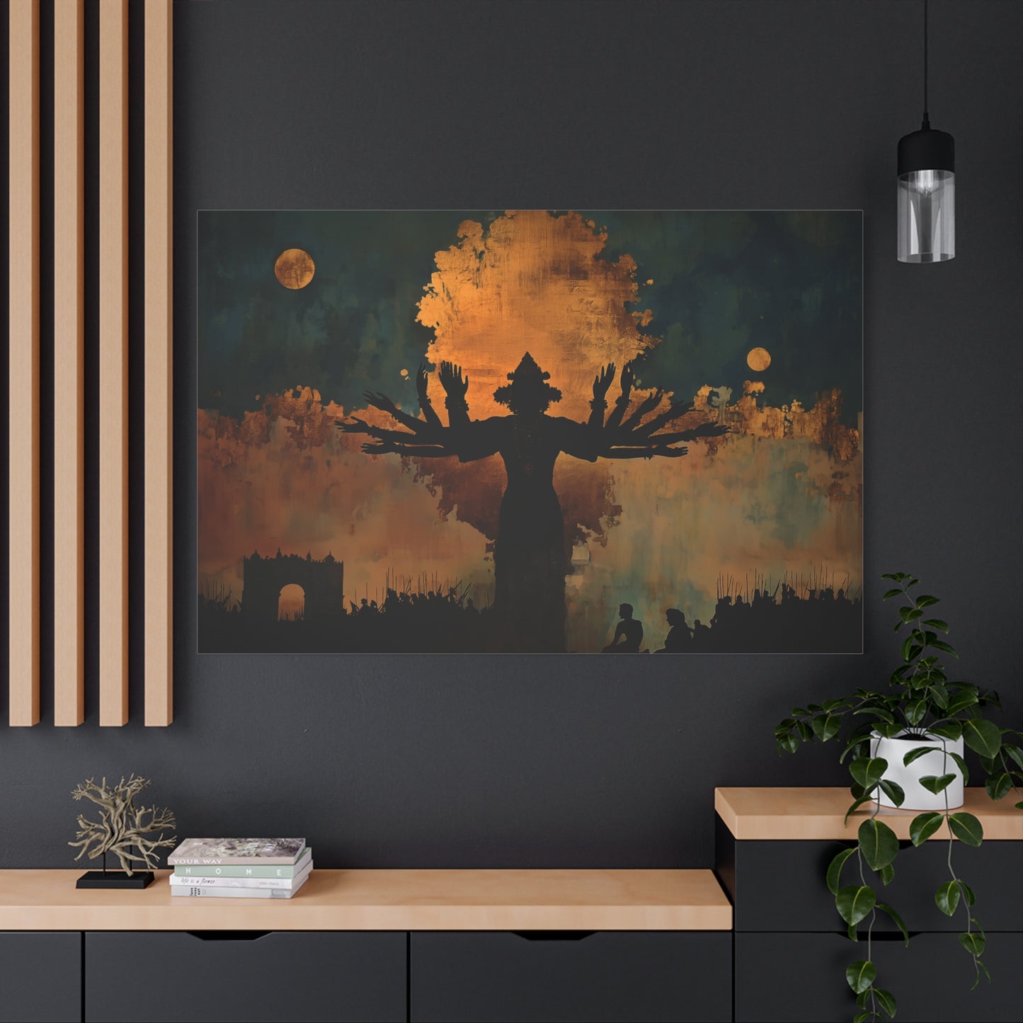 The Forgotten Pantheon Canvas Print