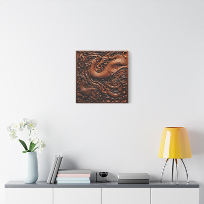 The Hidden Flow Canvas Print