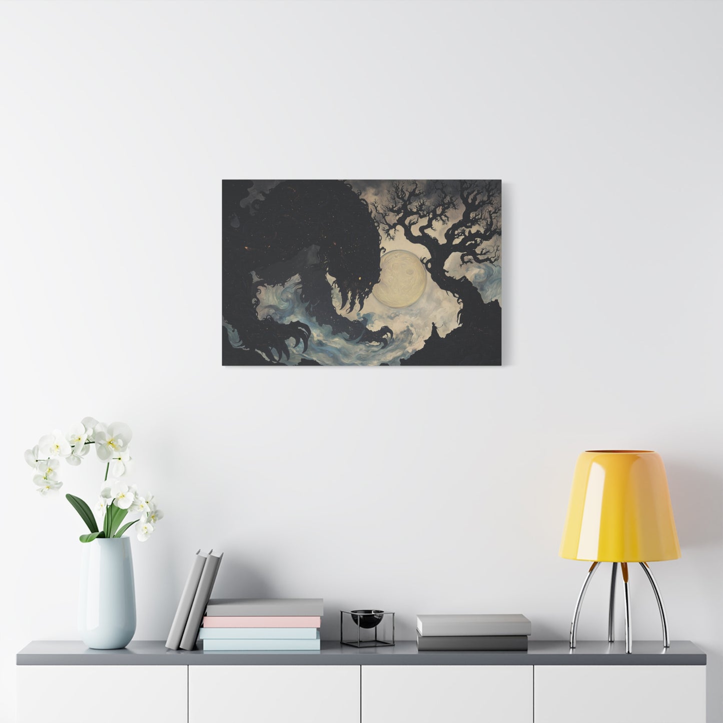 The Night's Lore Canvas Print