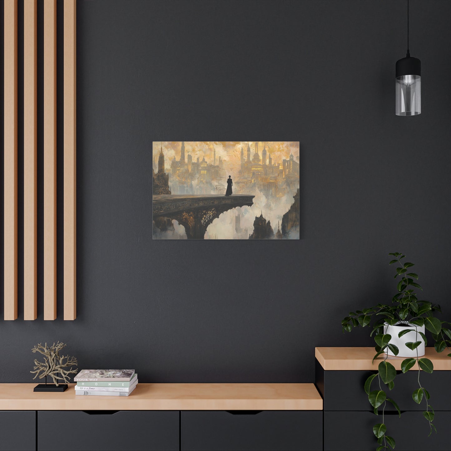 The Golden City Canvas Print