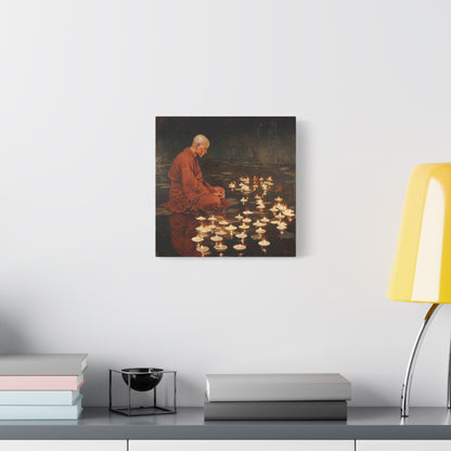 Whispering Flames Canvas Print