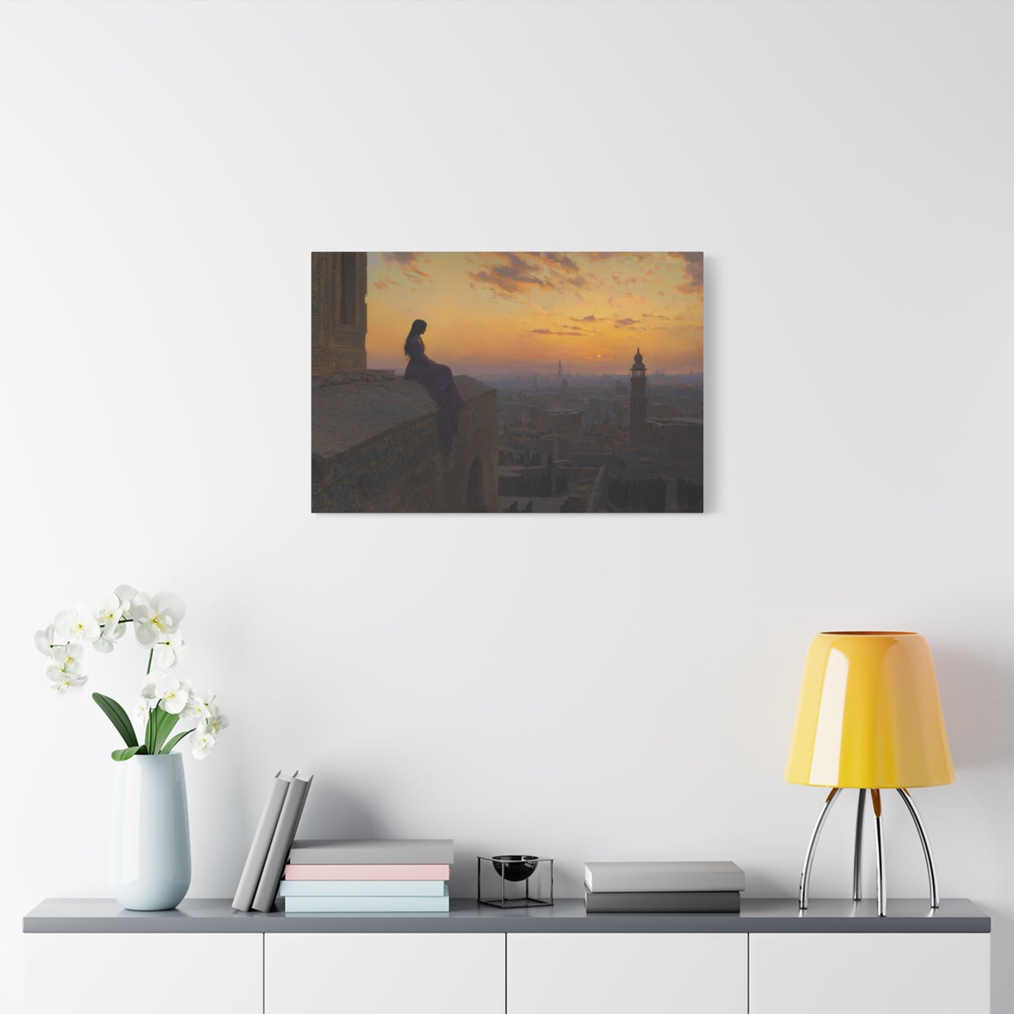 Silent Solitude Canvas Print