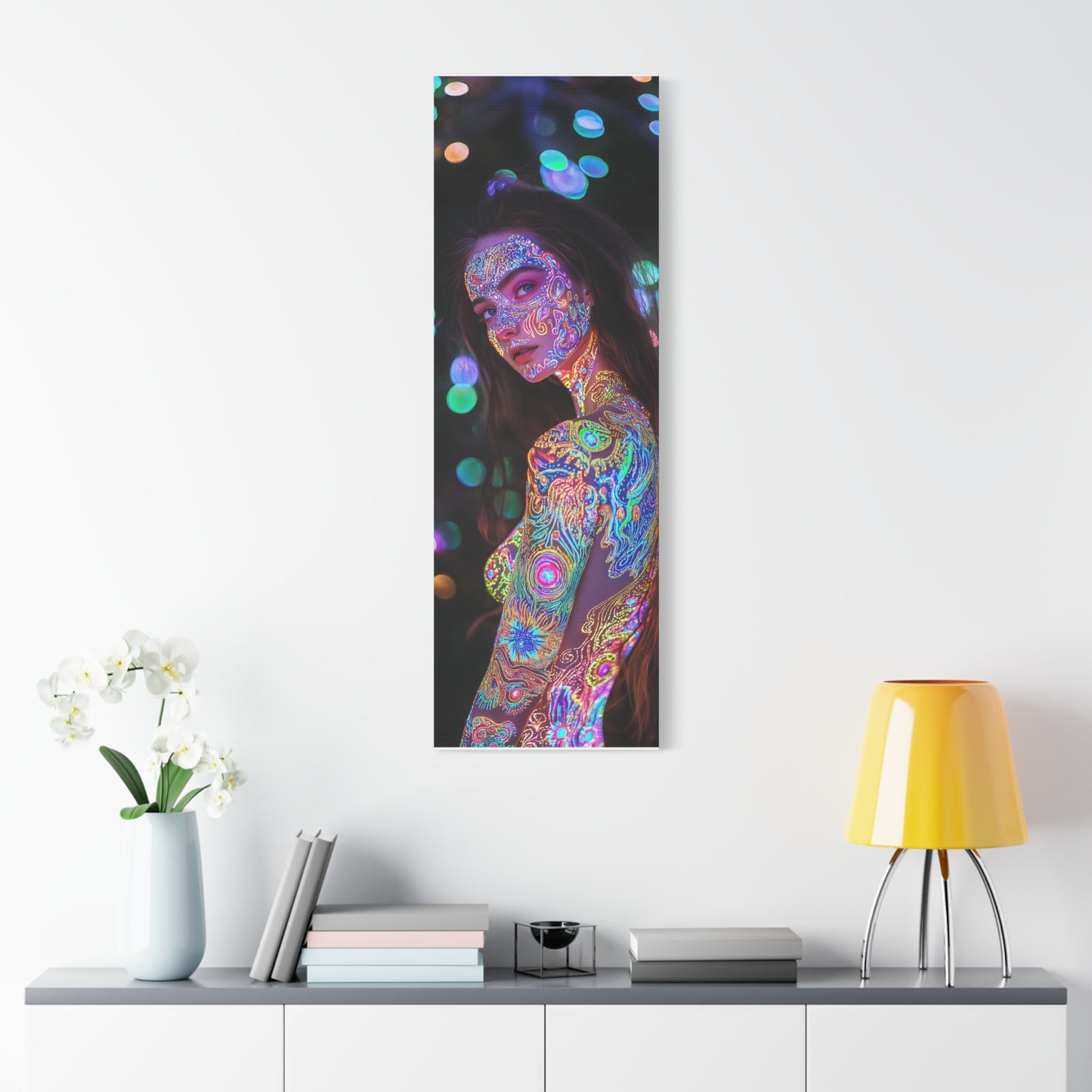 Bright Pulse Canvas Print