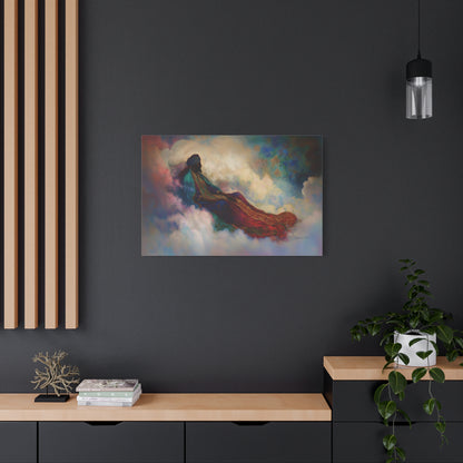 The Serene Wanderer Canvas Print