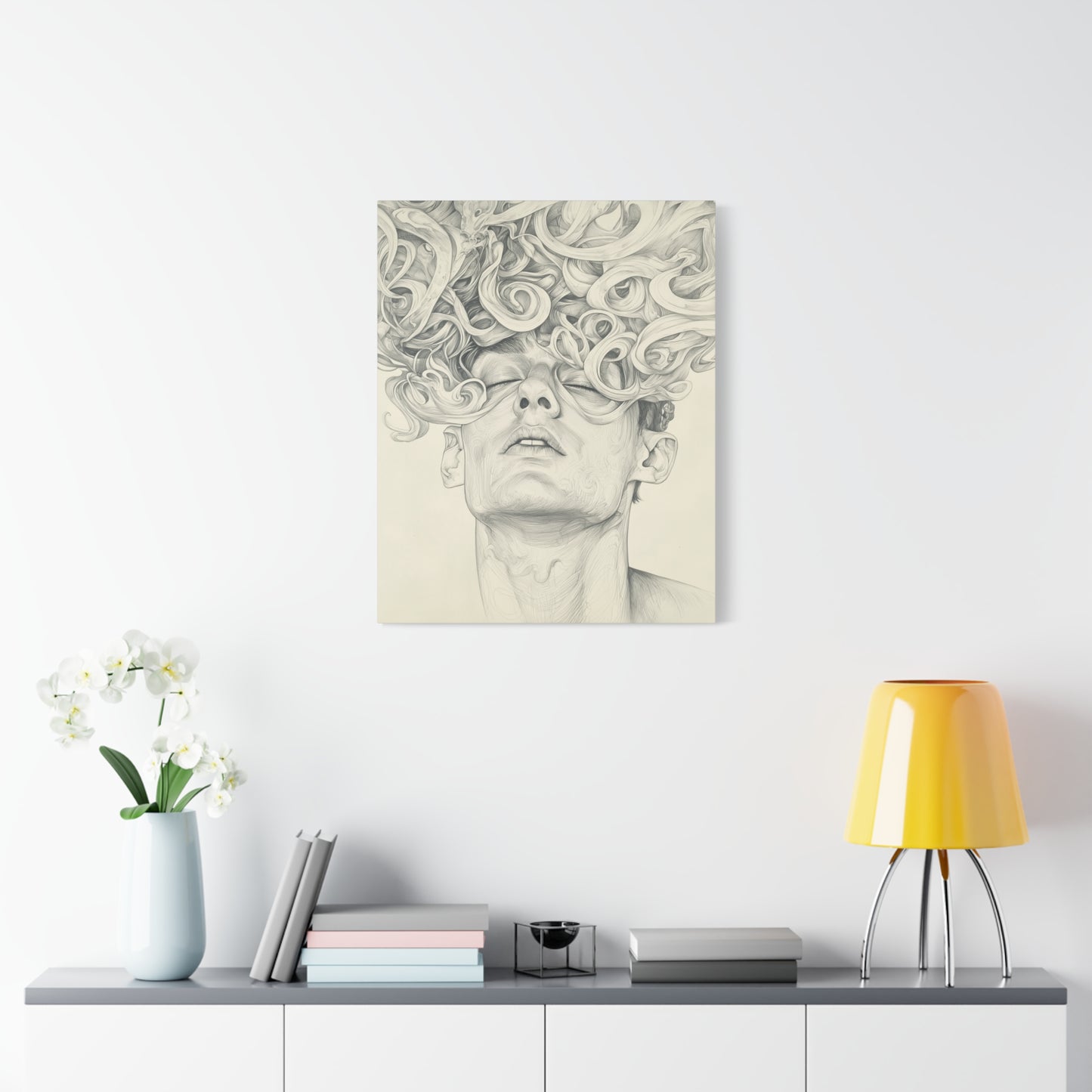 Mind’s Eclipse Canvas Print