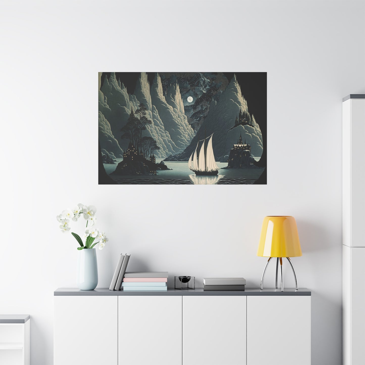 Silent Passage Canvas Print