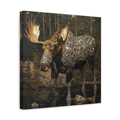 Antlered Lore Canvas Print