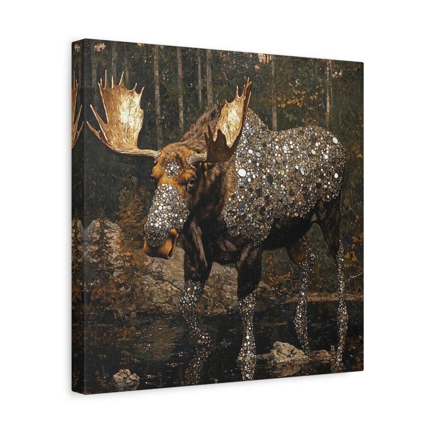 Moose of Gondor Canvas Print