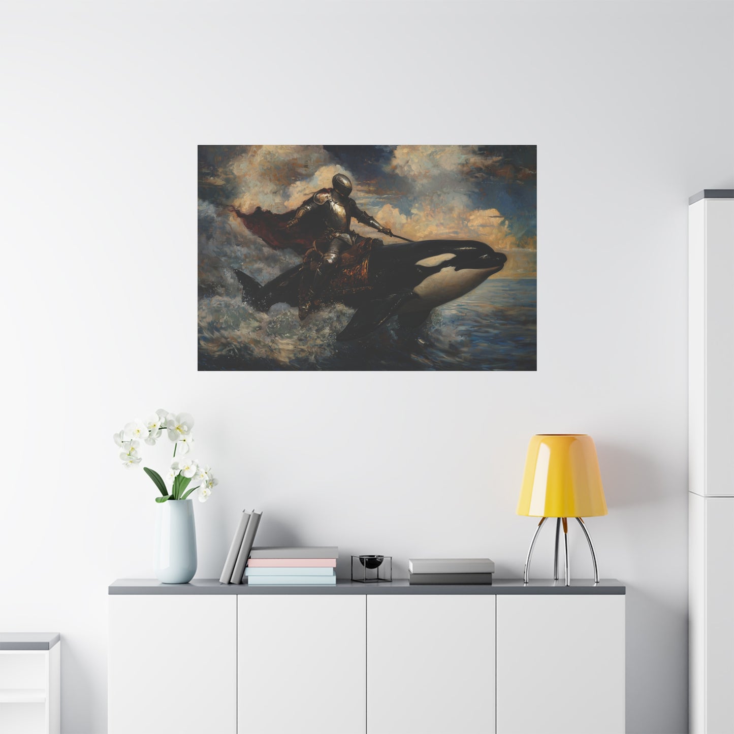 Ocean’s Valor Canvas Print