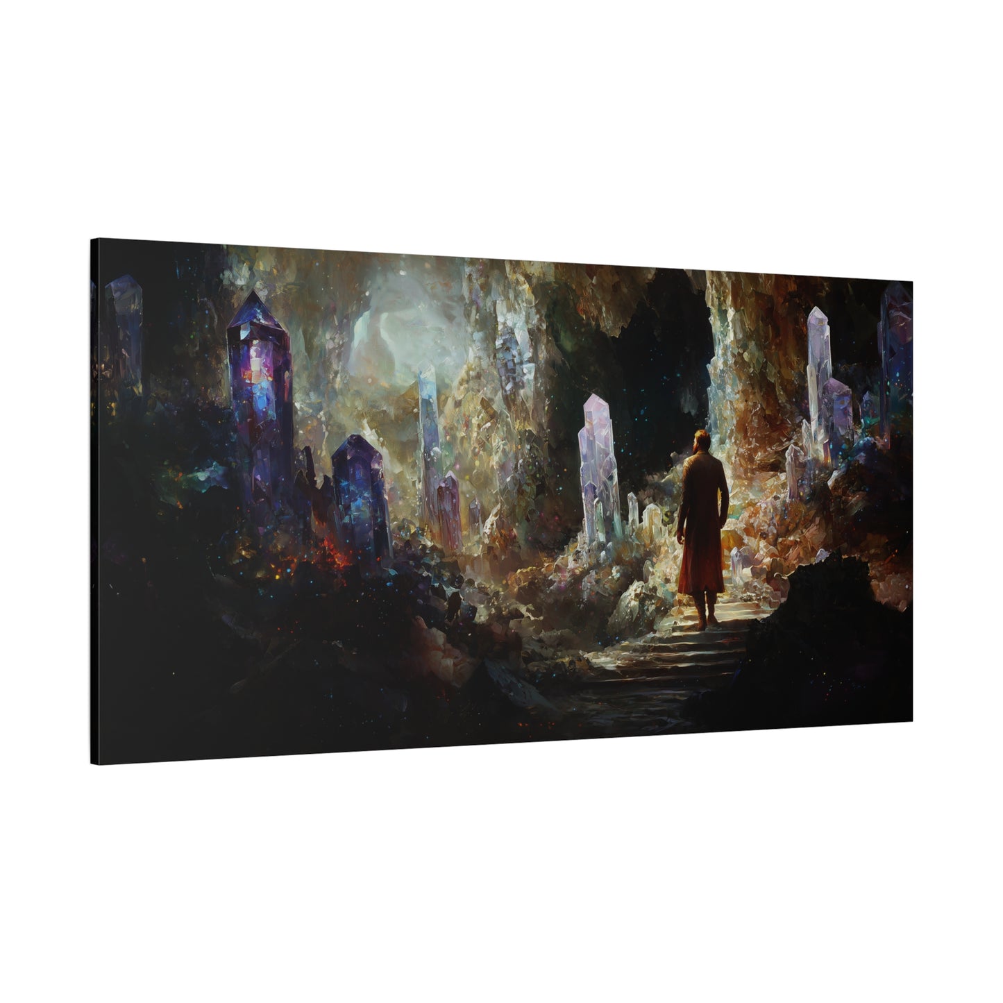 Path of Luminescence Canvas Print