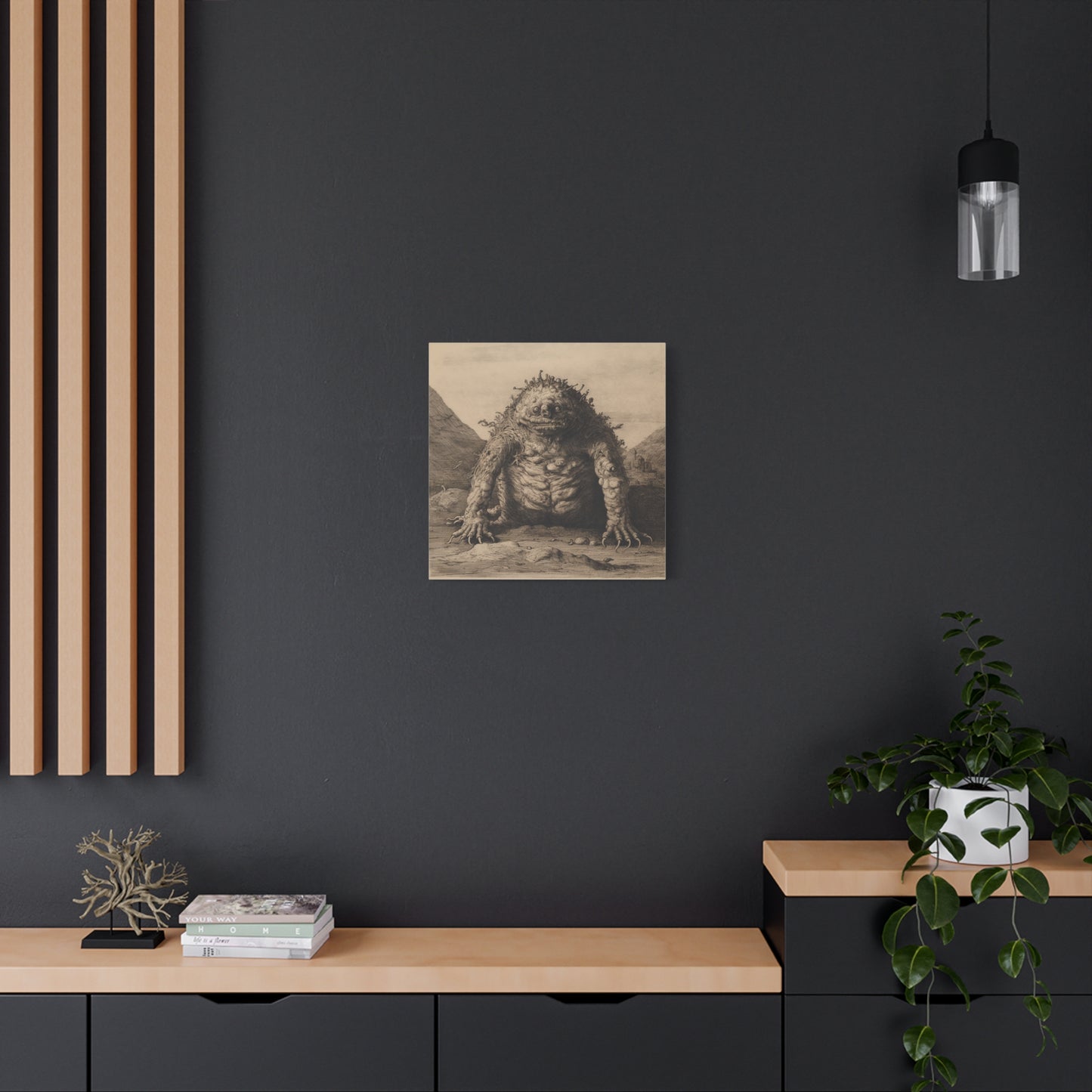 Dream of the Grotto Canvas Print