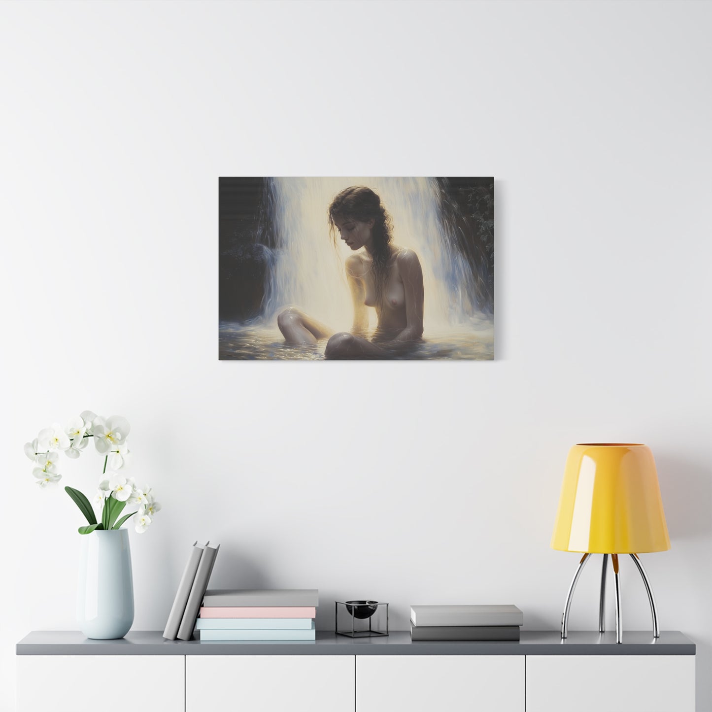 Eldritch Cascade Canvas Print