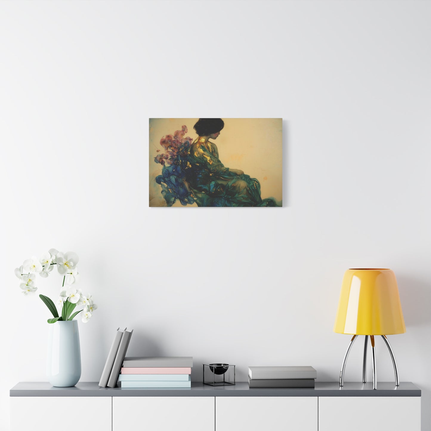 The Whispering Veil Canvas Print