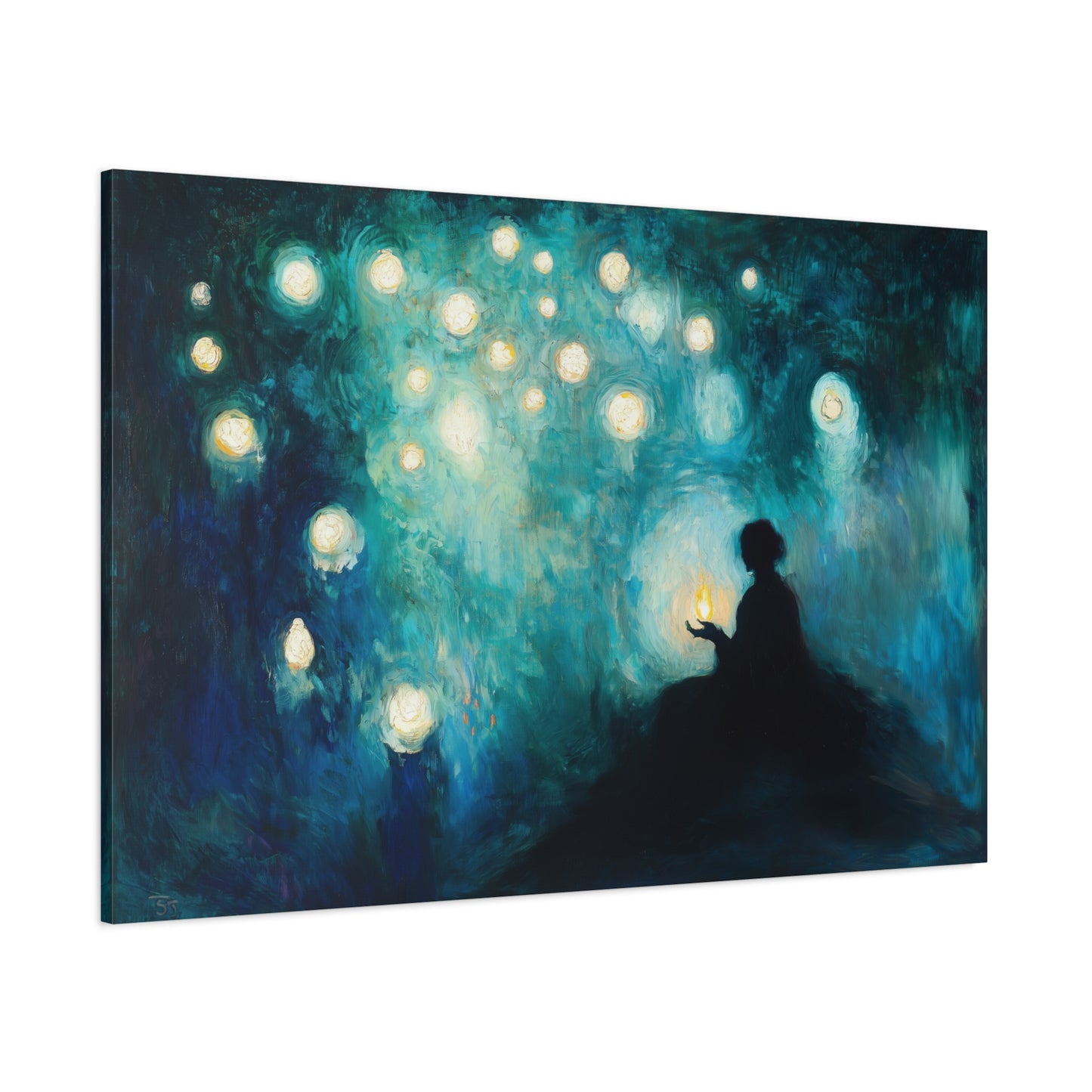 Whispers of the Abyss Canvas Print