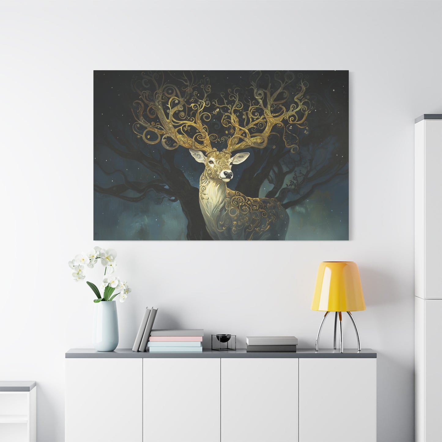 Golden Silence Canvas Print