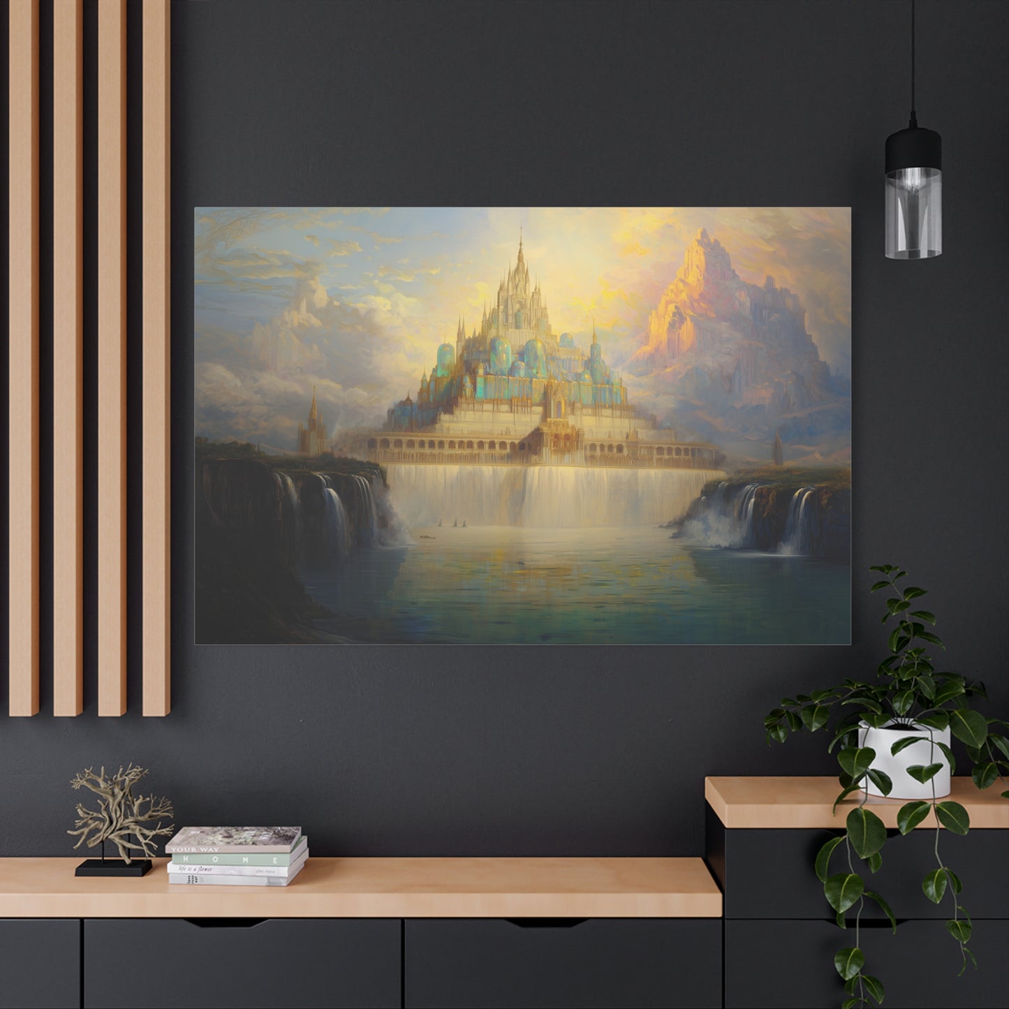 Valinor's Ascent Canvas Print