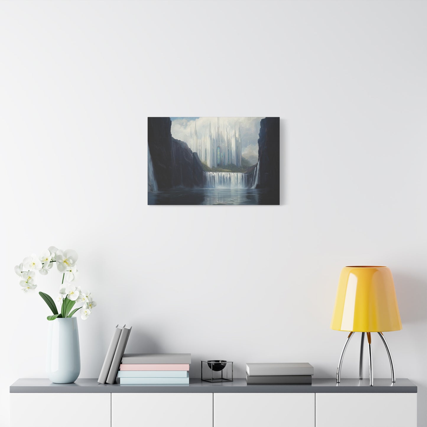 Silent Fortress Canvas Print