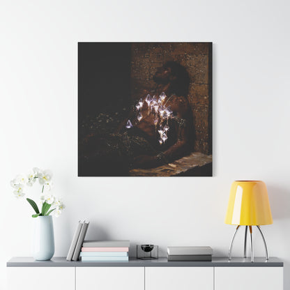 The Silent Lattice Canvas Print