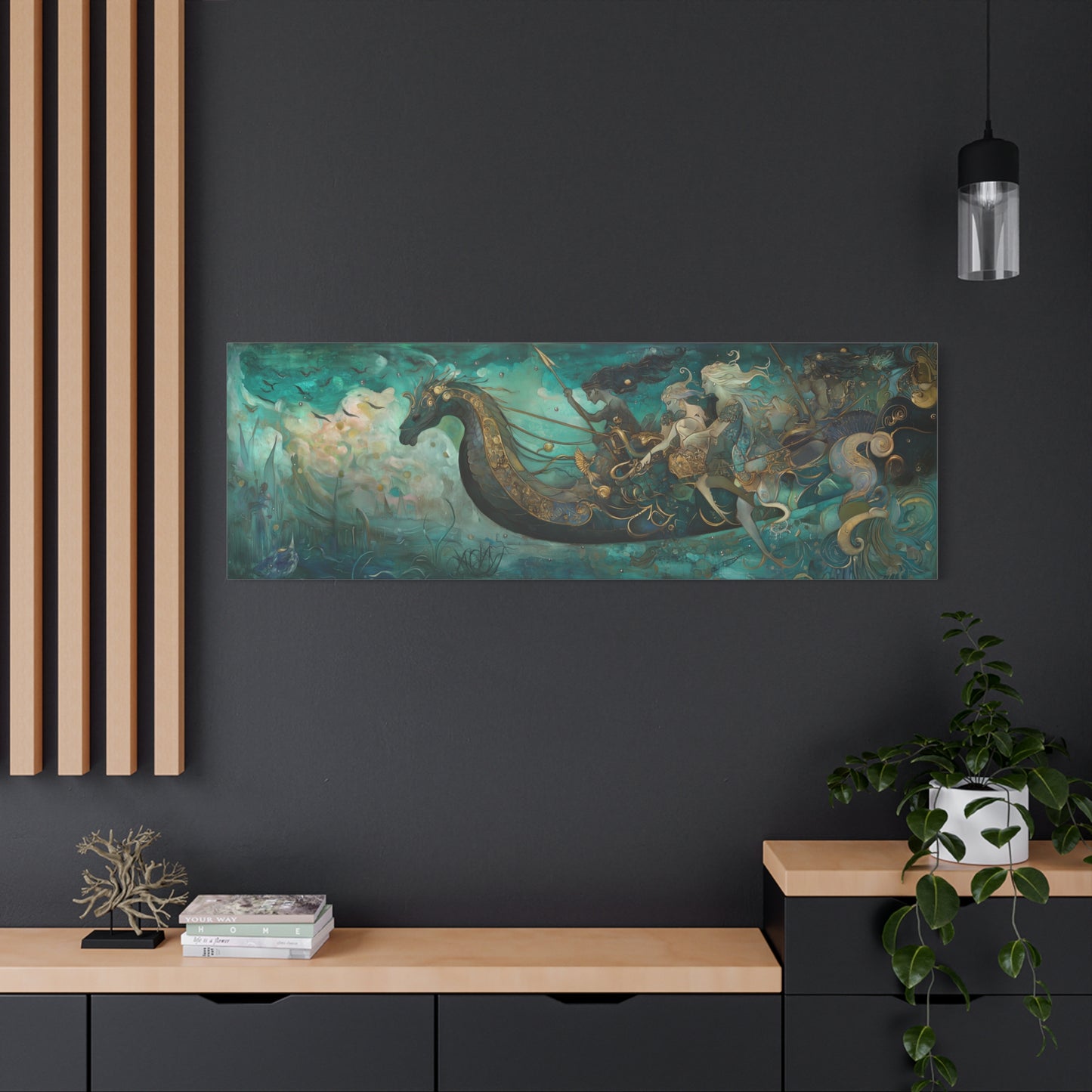 Elves of the Sea Canvas Print