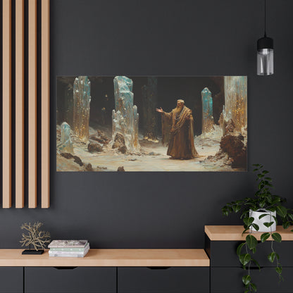 The Crystal Halls Canvas Print