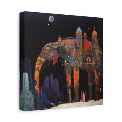 Night's Majesty Canvas Print