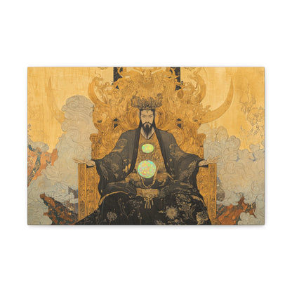 Crowned in Silence Canvas Print