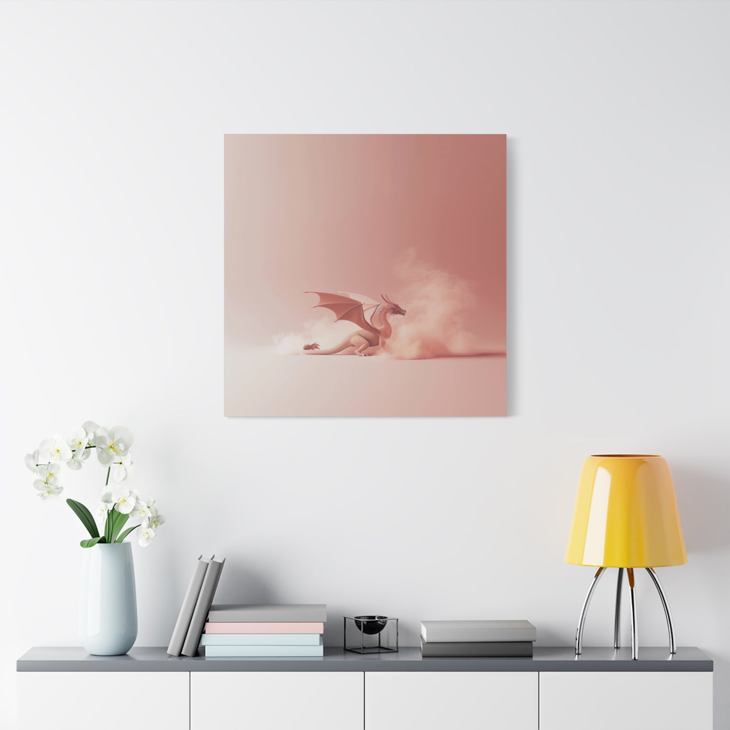 Dragon's Whispered Dream Canvas Print